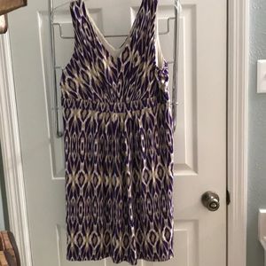 Ann Taylor Loft Sleeveless Petite Medium Dress